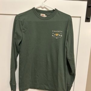 Faherty Brand Long Sleeve Men’s T-shirt XS